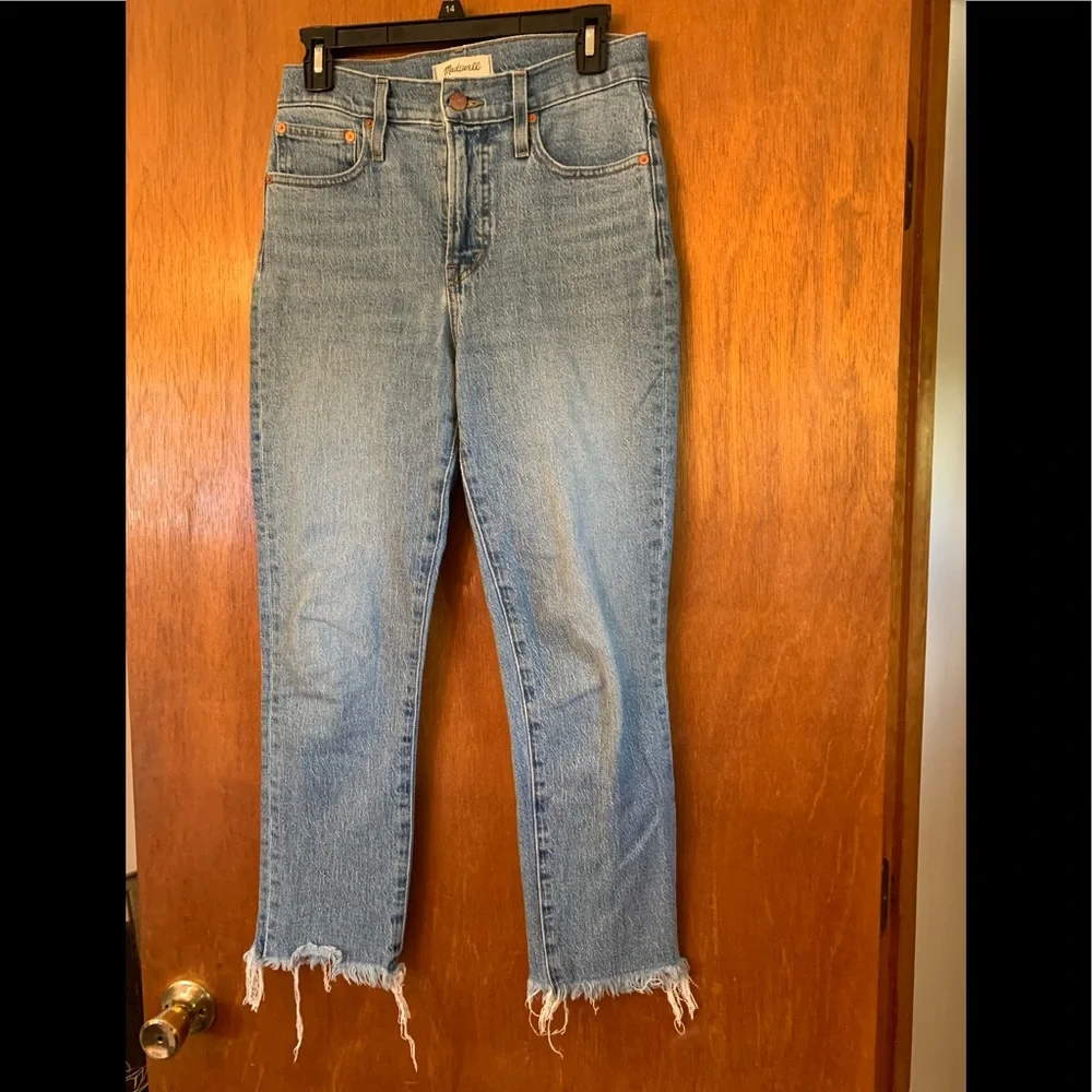 Madewell The Petite Perfect Vintage Jean in Ainsworth Wash Sz 26P AF715 - Picture 3 of 9